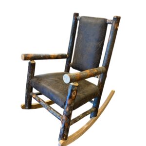 Hickory Rocker - Upholstered