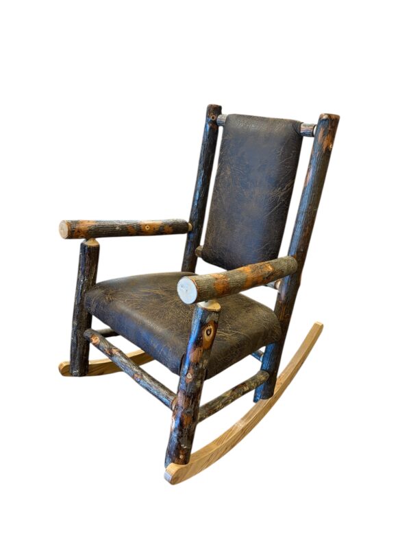 Hickory Rocker - Upholstered