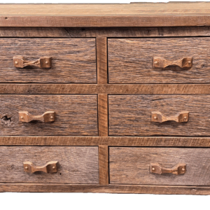 Barnwood 6 Drawer Dresser