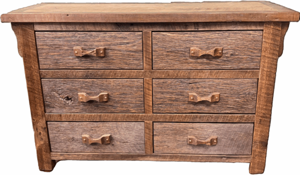 Barnwood 6 Drawer Dresser