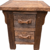 Barnwood 2 Drawer Nightstand